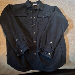 Columbia Men's Dark Blue Button-Up Jacket